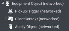 Ability Object in Hierarchy