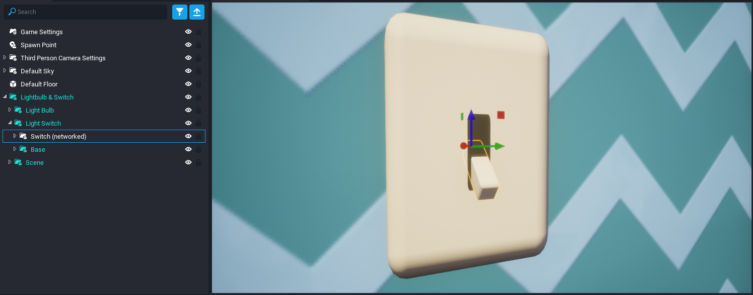 Selected Switch Object